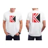 T-Shirt B&C E150 z dużym nadrukiem z przodu i z bardzo dużym nadrukiem z tyłu